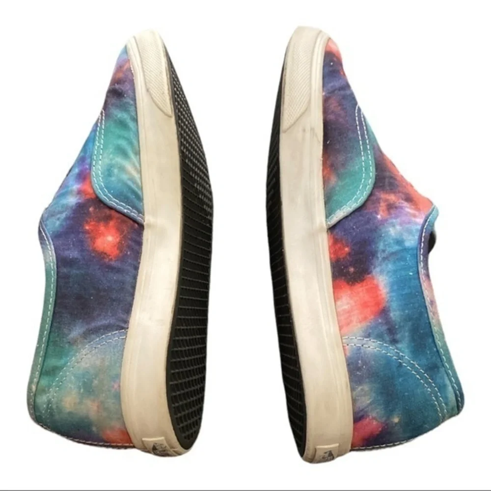 VANS Galaxy Print Sneakers Multicolor Unisex‎ Shoes Size W 7 M 5.5